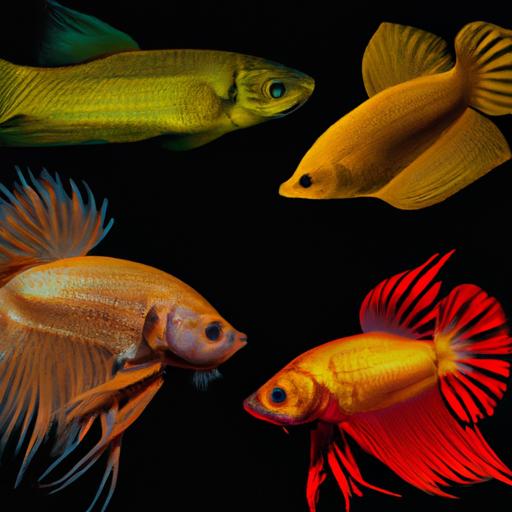 So sánh cá bảy màu full gold với các loại cá khác