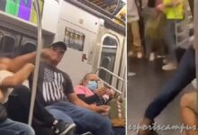 El Acto del "Codazo" en el Metro de Nueva York