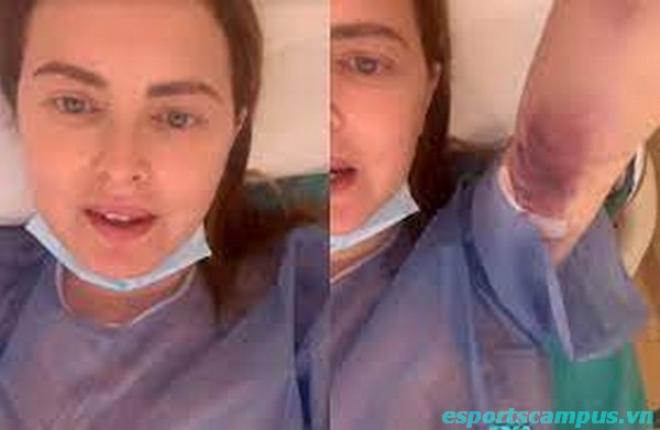 Video de Silvina Luna desde el Hospital antes de entrar al quirófano